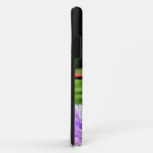 Rode libel op Violet Purple Flowers Case-Mate iPhone Case (Achterkant/rechts)
