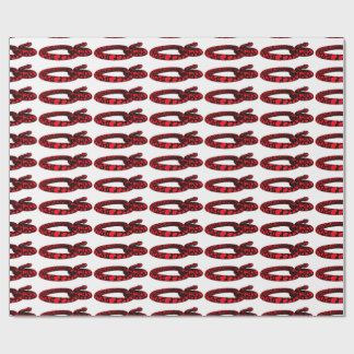 Rode Liefdes Slang Cadeaupapier