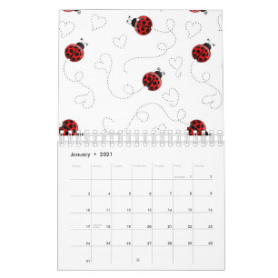 Rode Lieveheersbeestje Kever Insecten Liefhebber Z Kalender