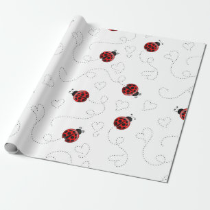 Rode Lieveheersbeestje Kever Insectenliefhebber Zw Cadeaupapier