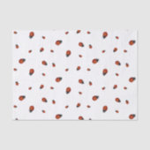Rode lieveheersbeestjes Lady Beetles Tissuepapier (Voorkant)