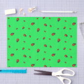 Rode Lieveheersbeestjes Tissuepapier (Craft)
