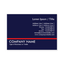 Rode lijn - Navy Blue