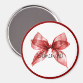 Rode lint rand  magneet (Voorkant / Achterkant)