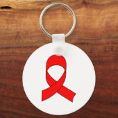 Rode linttekening sleutelhanger (Voorkant)