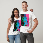 Rode lippen 2 t-shirt (Unisex)