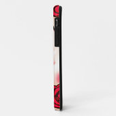 Rode Lippen en Rode Rozen Patroon Case-Mate iPhone Case (Achterkant/links)