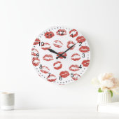 Rode lippen grote klok (Huis)