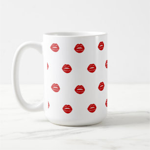 rode lippen koffiemok