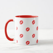 Rode lippen mok (Links)