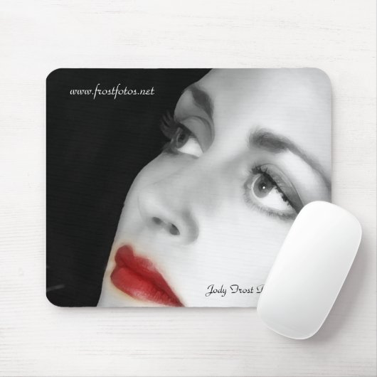 Rode lippen muismat (Met muis)