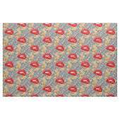 RODE LIPPEN STOF (Fat Quarter)