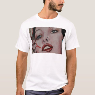 Rode lippen t-shirt