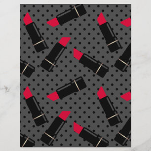 Rode lippenstift, retro