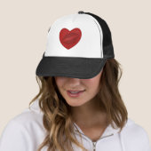 Rode lipstick trucker pet (In situ)