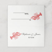  rode lobster #1 Tekening (Buitenkant ongevouwen)