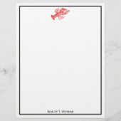  rode lobster #1 Tekening (Voorkant)