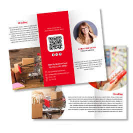 Rode Logo of Foto Zakelijke Brochure