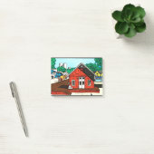 Rode loods op het spoor post-it® notes (Kantoor)