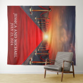 Rode Loper Celebrity Hollywood Evenement Wandkleed (In Situ (horizontaal))