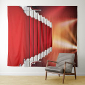 rode loper wandkleed (In Situ (horizontaal))