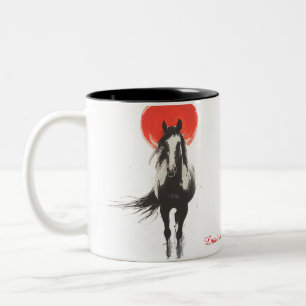 Rode Maan Vuur Paard Mok