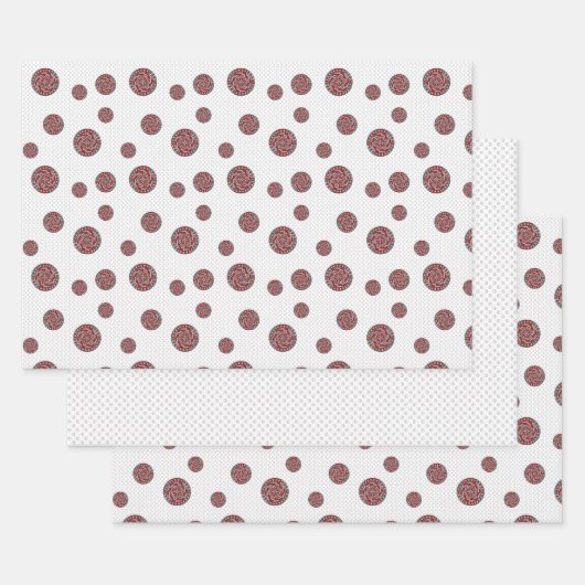Rode Machine Inpakpapier Set Vel (Set)