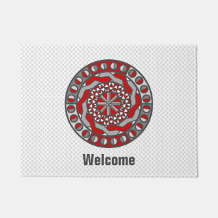 Rode machines Doormat Deurmat