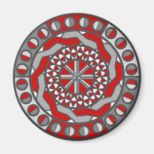 Rode machines Magnet Magneet