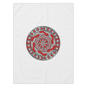 Rode machines Tablecloth Tafelkleed (Voorkant)
