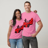 Rode Mannen T-shirt (Unisex)