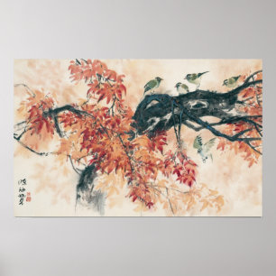 Rode mantels poster