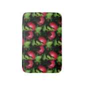 Rode McIntosh-appels op het patroon van de Natuur Badmat (Voorkant Verticaal)