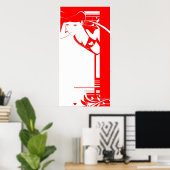 rode meid collab poster (Thuiskantoor)