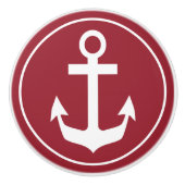 Rode, met keramische keramische knop (Voorkant)