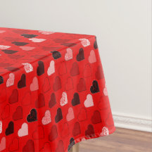 Rode Mid Century Modern Hearts