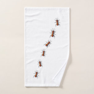 Rode Mieren Kruipen In Je Huis Handdoek