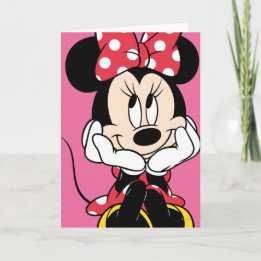 Rode Minnie | Hoofd in Handen Kaart