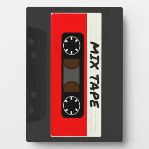 Rode Mix Tape - Geschenk geïnspireerd door de jare Fotoplaat