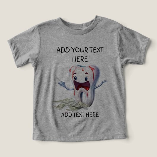 Rode mond tandenfee (Design voorkant)