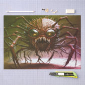 Rode Monster Halloween Tissue Paper Tissuepapier (Craft)