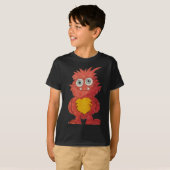 Rode Monster T-shirt (Voorkant volledig)