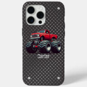 Rode monsterwagen Case-Mate iPhone case (Achterkant)