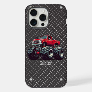 Rode monsterwagen iPhone 15 pro max hoesje