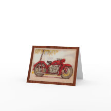  rode motorfiets