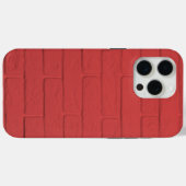 rode muur Case-Mate iPhone case (Achterkant (horizontaal))