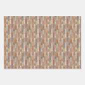 Rode muur. inpakpapier vel (Voorkant)