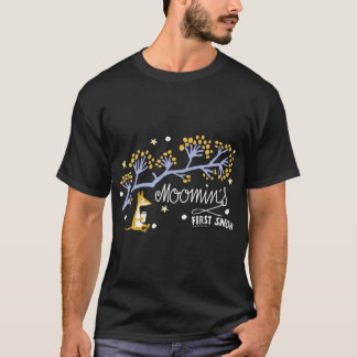Rode Mymble Moomintroll Stinky Skiën Wintersporten T-shirt