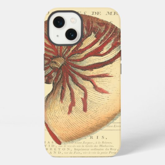 rode naaldhuls iPhone hoesje (Achterkant)