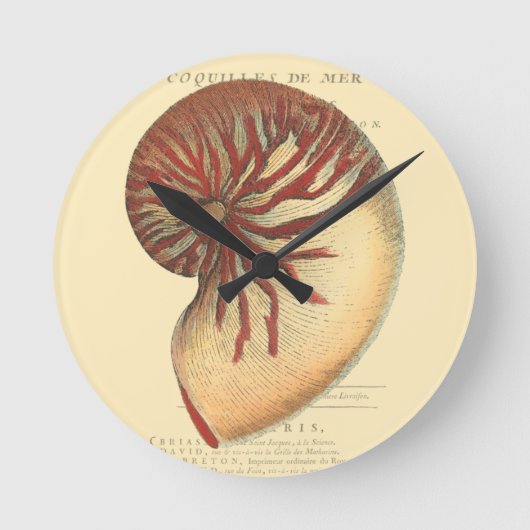 rode naaldhuls ronde klok (Voorkant)